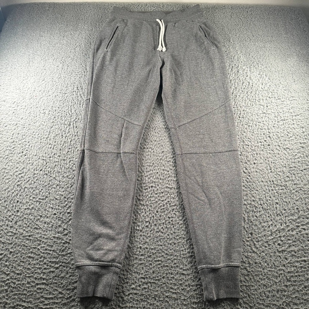 John Elliott Escobar Sweatpants Men 4 Gray Joggers Athleisure‎ Made in USA
